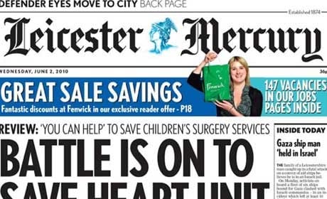 Up to 11 editorial roles face redundancy at Leicester Mercury