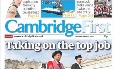 12 jobs at risk as Cambridge weekly closed
