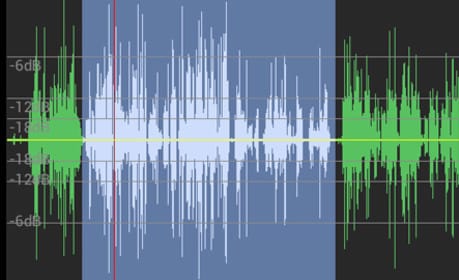 App for journalists: WavePad Free for editing audio