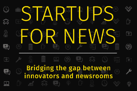 Deadline extended: Applications for the Startups for News programme are open