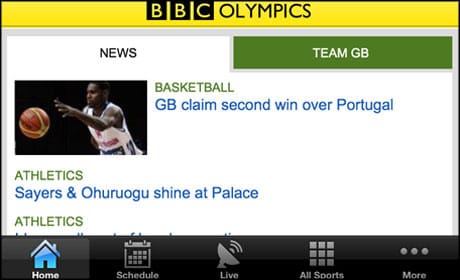 BBC launches Olympics apps for personalised coverage
