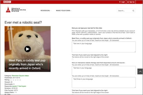 BBC World Service journalists are using a tool called Stitch to speed up social video production