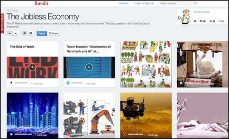 Bundlr shifts to become like Pinterest for curated media