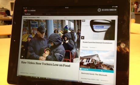 Curated video world news iPad app launches