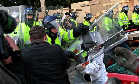 Broadcasters win judicial review of Dale Farm footage order