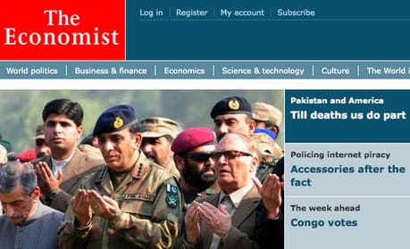 Economist leads shortlist for first British Media Awards