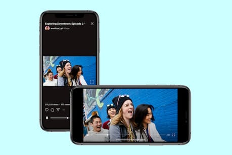 How to upload horizontal videos to Instagram's IGTV