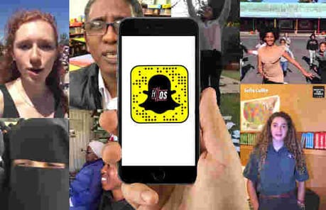 Hashtag Our Stories is using Snapchat lenses to turn citizens into more effective storytellers