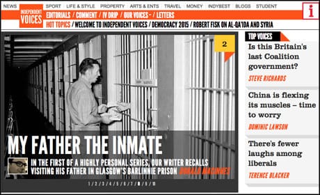 'Outspoken' comment site Independent Voices launched