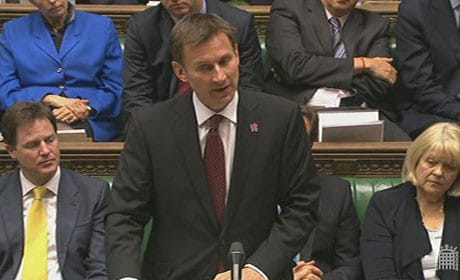 Jeremy Hunt: 'The idea I was backing BSkyB bid is laughable'