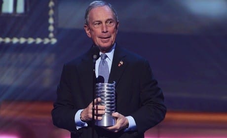 Lifetime achievement Webby award for Michael Bloomberg