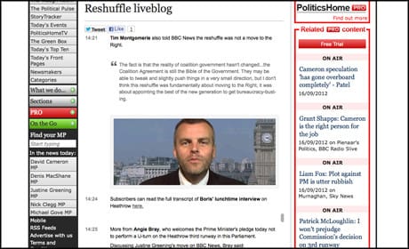 Ocqur announces PoliticsHome as first commercial partner