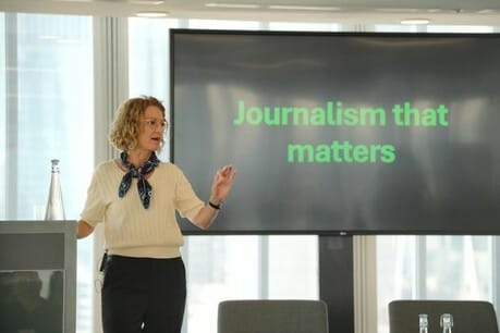 Naja Nielsen, media director of SVT: 'We don't have decades to get used to AI'