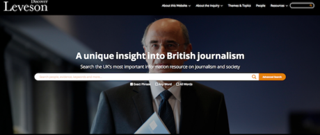 Discover Leveson helps journalists examine their profession