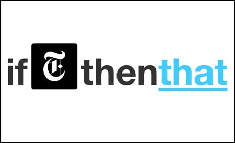 New York Times launches IFTTT channel