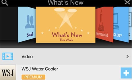 News reader app Pulse offers premium WSJ content channels