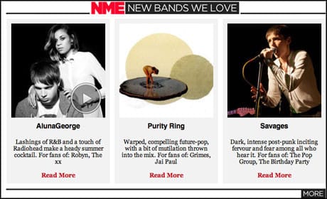 NME launches music recommendation Spotify app