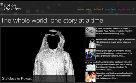 Not on the Wires multimedia site to close