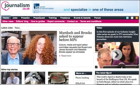 Our guide to the new Journalism.co.uk site design
