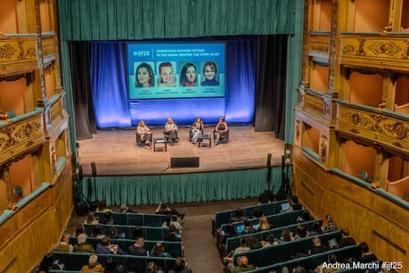 Perugia highlight: keeping Ukraine in the news