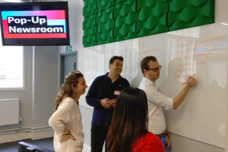 Pop-Up Newsroom aims to unlock best practices for collaboration between news organisations and technology companies