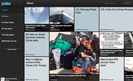 Pulse launches web browser news reader