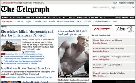 Richard Fletcher named as Telegraph website editor