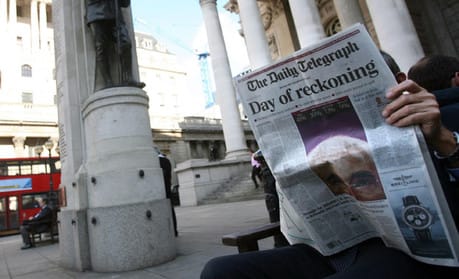 Rising cost of newsprint hits Telegraph profits