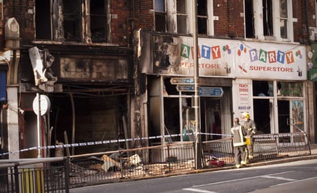 Report: 'Spread of rioting helped by TV images of police'