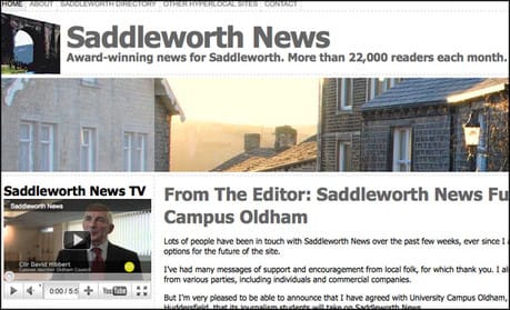 Students to take over running of hyperlocal news site