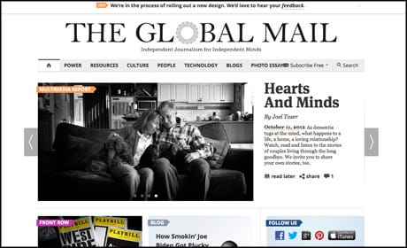 The Global Mail redesign: Scrolling and content hierarchy