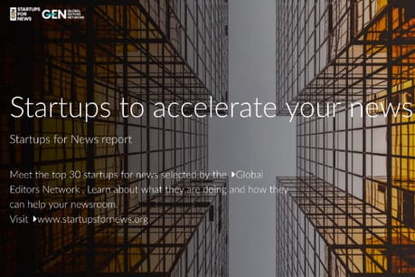 The Startups for News pitch battles have started