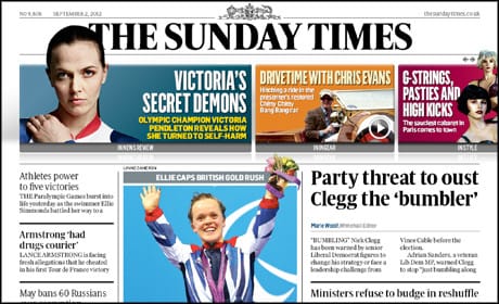Sunday Times iPad edition tops 100k unique users per issue