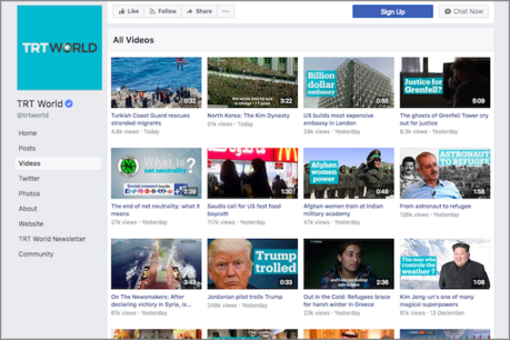 TRT World is growing in the US and Europe with social video explainers, interactive audio stories and 'fresh TV'