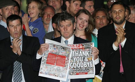 Video: Colin Myler's final address to News of the World staff