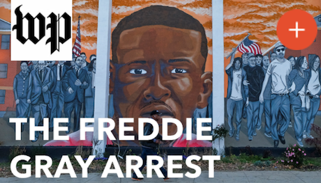 Washington Post's first augmented reality experiment provides a visual account of the Freddie Gray case
