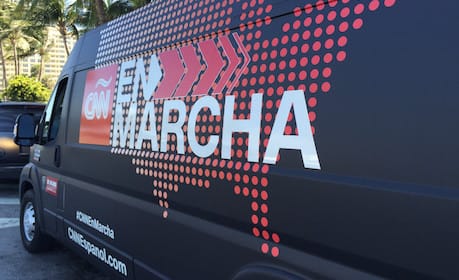 CNN en Español created CNN en Marcha, a social media production studio on wheels