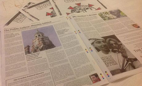 Why community-led site The Croydon Citizen went into print