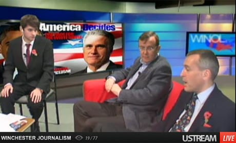 Winchester students cover election in link up with US college