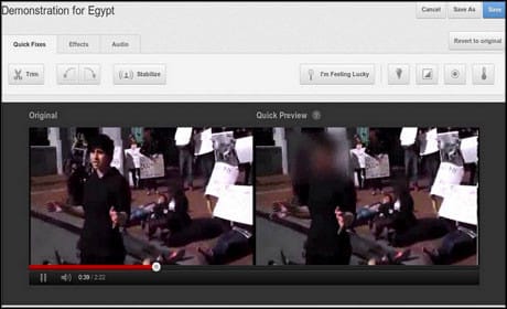 YouTube adds face blurring as citizen journalist tool