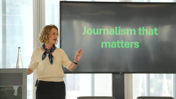 Naja Nielsen, media director of SVT: 'We don't have decades to get used to AI'