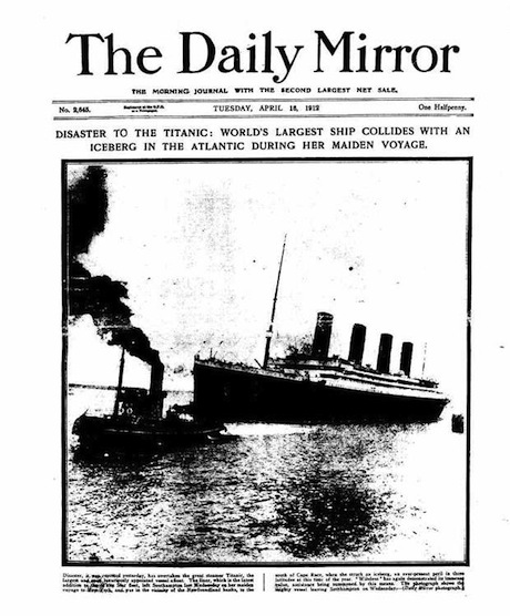 How The Sinking Of The Titanic Was Reported Online