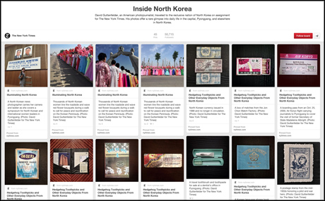 Pinterest NYT Korea