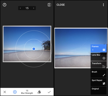 App for journalists: Snapseed, for smart photo editing