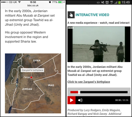 bbc isis mobile