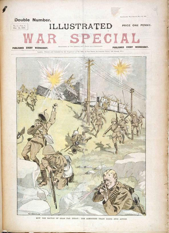 British Library Image of Illustrated War Special cover
