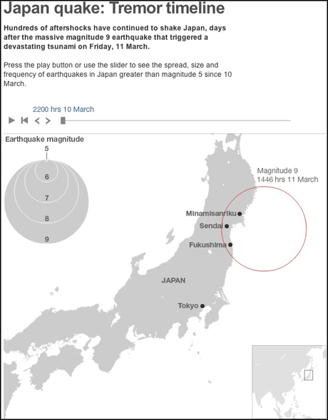 Japan quake BBC