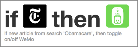 IFTTT Obamacare